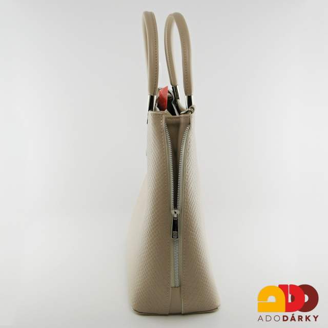Kabelka Laura Biaggi béžová 31 cm