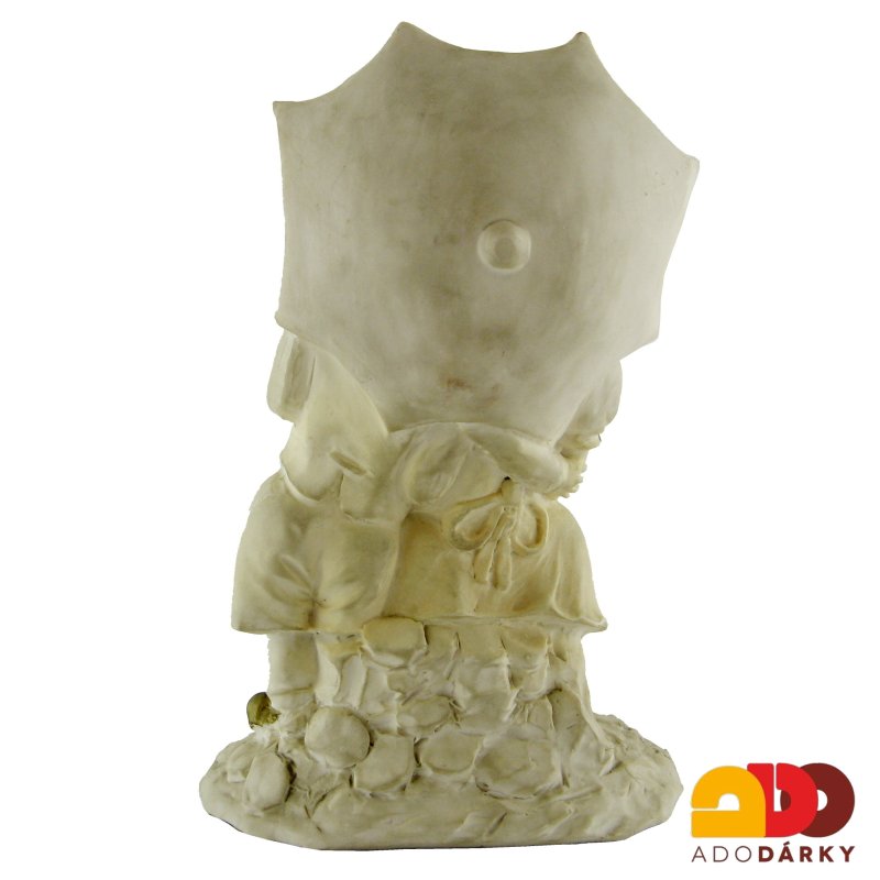 Kluk a dívkou pod deštníkem 24,5 cm