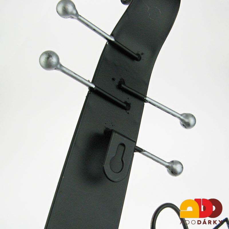 Plechová dekorace s houslemi 73 cm