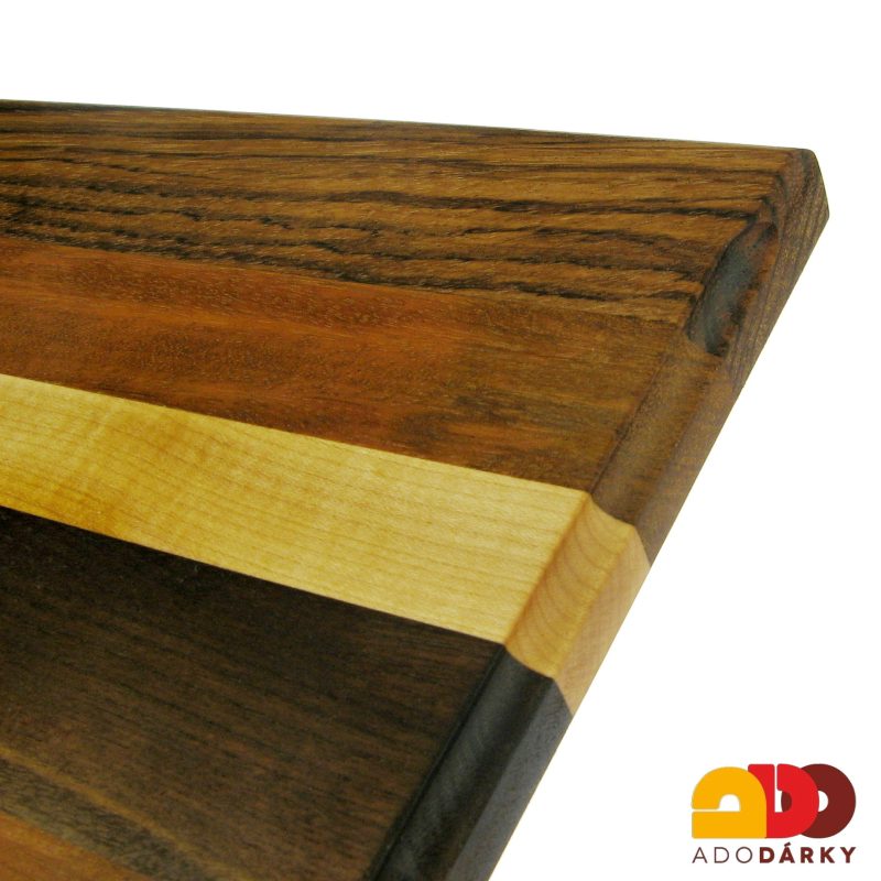 Dřevěné servírovací prkénko do kuchyně 31 cm - var. II.