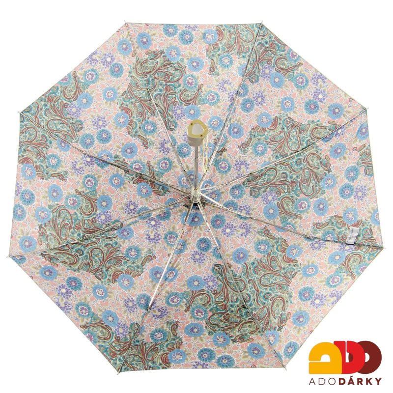 Luxusní skládací dámský deštník