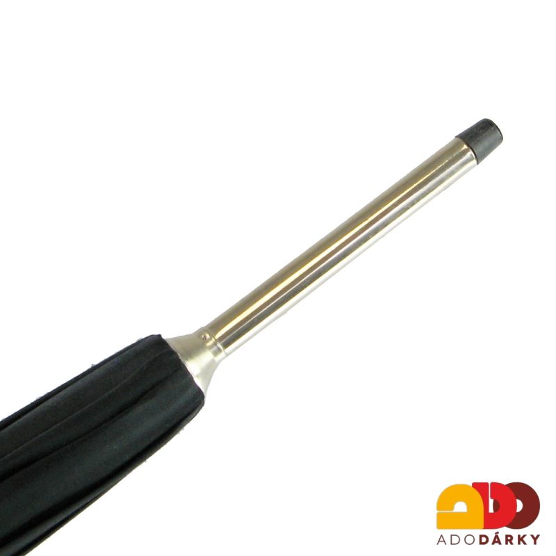 Ručně šitý dámský deštník Stříbrné lístky