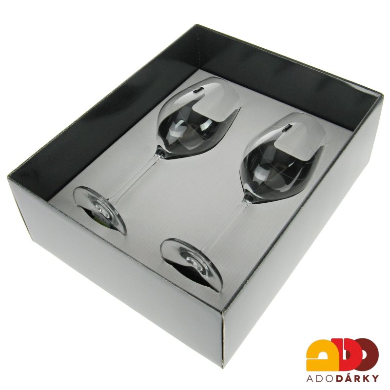 Sklenice na víno Preciosa element 360 ml sada 2 ks - var. 2
