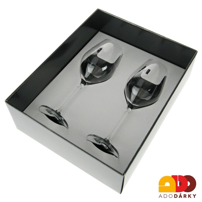 Sklenice na víno Preciosa element 360 ml sada 2 ks - var. 4