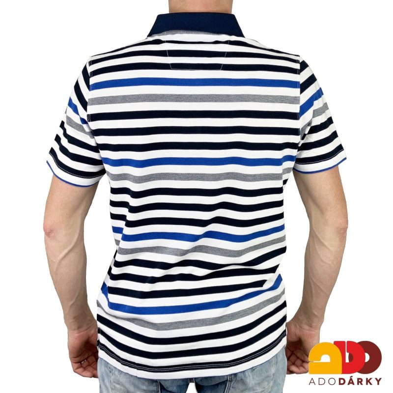 Pánská polokošile krátký rukáv pruhovaná