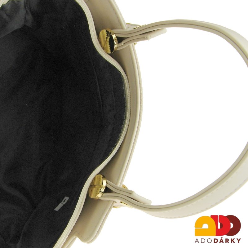 Kabelka Laura Biaggi smetanová 33 cm