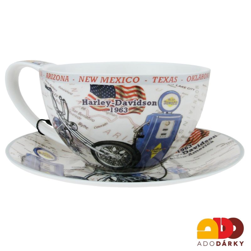 Hrnek Motorka 1963 Harley Davidson  0,35 l