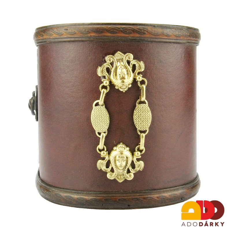 Dřevěná krabice na víno 35 cm