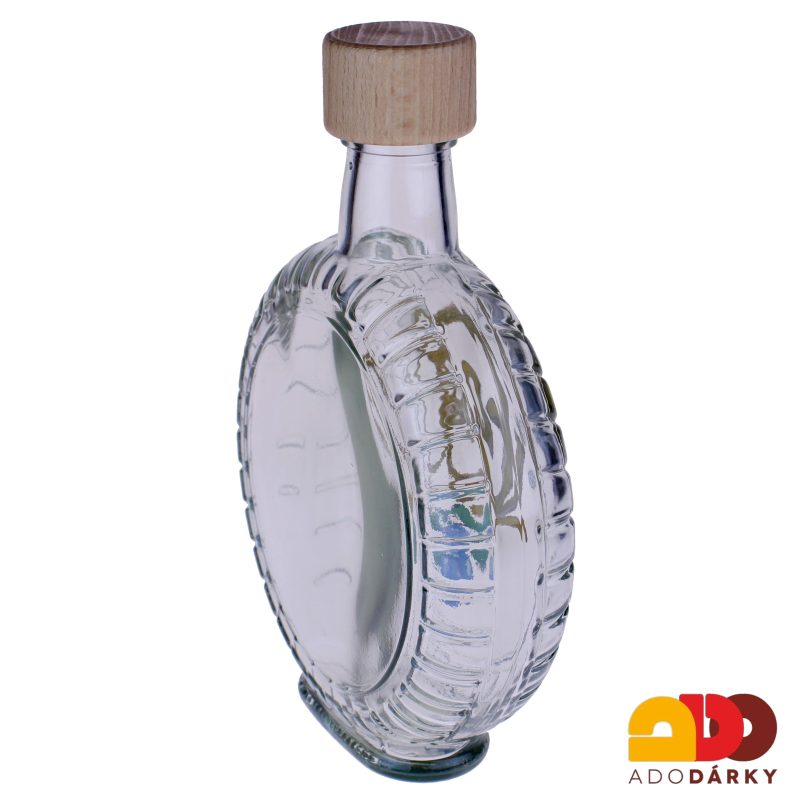 Sada 6 odlivek s láhví "60 švestky" 0,35 l