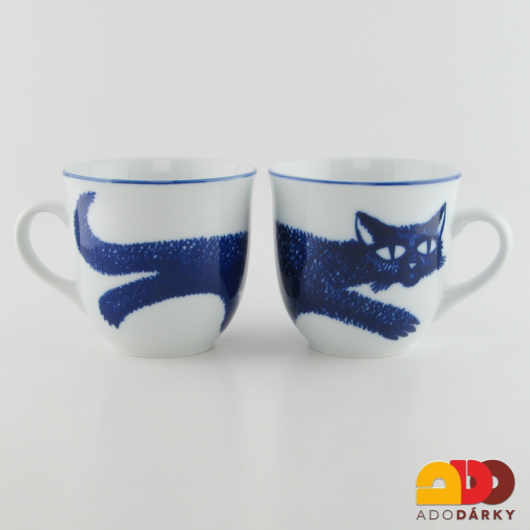 Duo hrnky kočkopes 400 ml