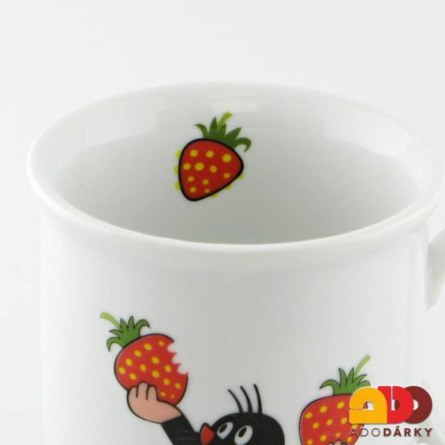 Hrnek Krteček s jahodama 200 ml