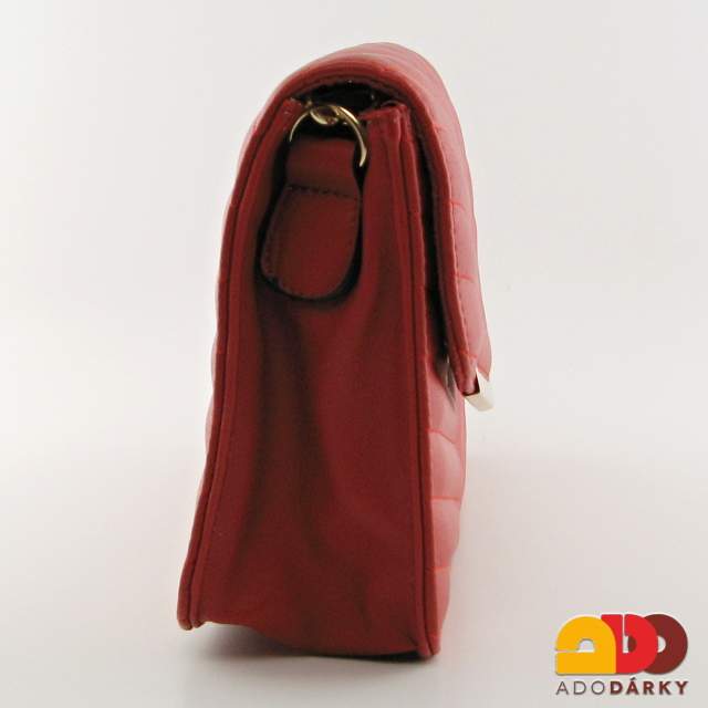 Kabelka DL Acessories Paris červená 27cm