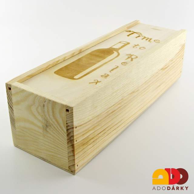 Obal na láhev "Time to relax"