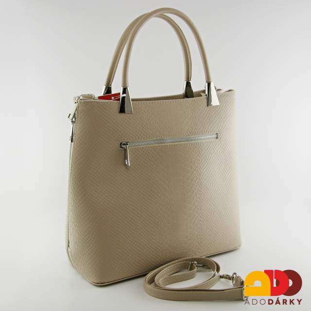 Kabelka Laura Biaggi béžová 31 cm