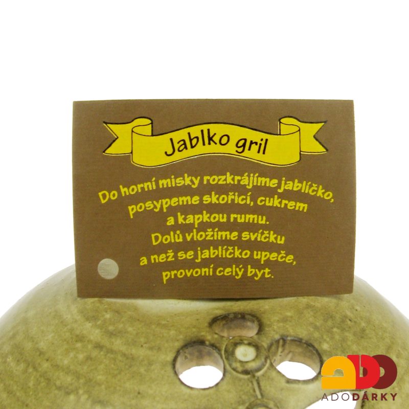 Jablkogril / Čokoládovník z keramiky