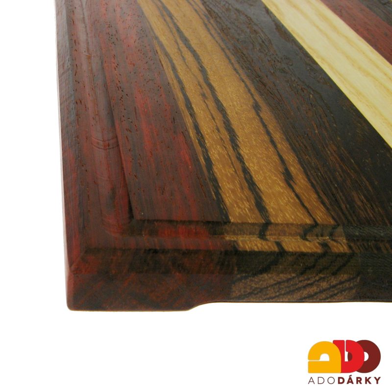 Dřevěné servírovací prkénko do kuchyně 31 cm - var. I.