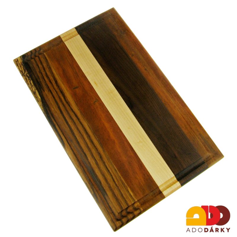 Dřevěné servírovací prkénko do kuchyně 31 cm - var. II.