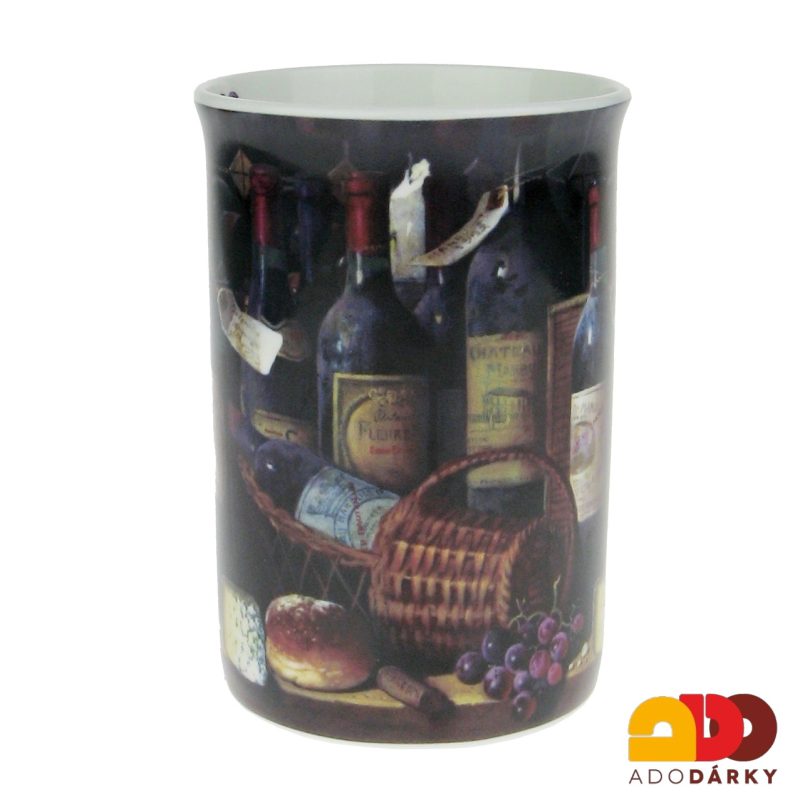 Hrnek s táckem Víno 0,3l