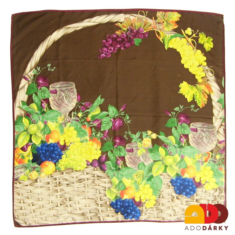 Ručně šitý dámský deštník s šátkem