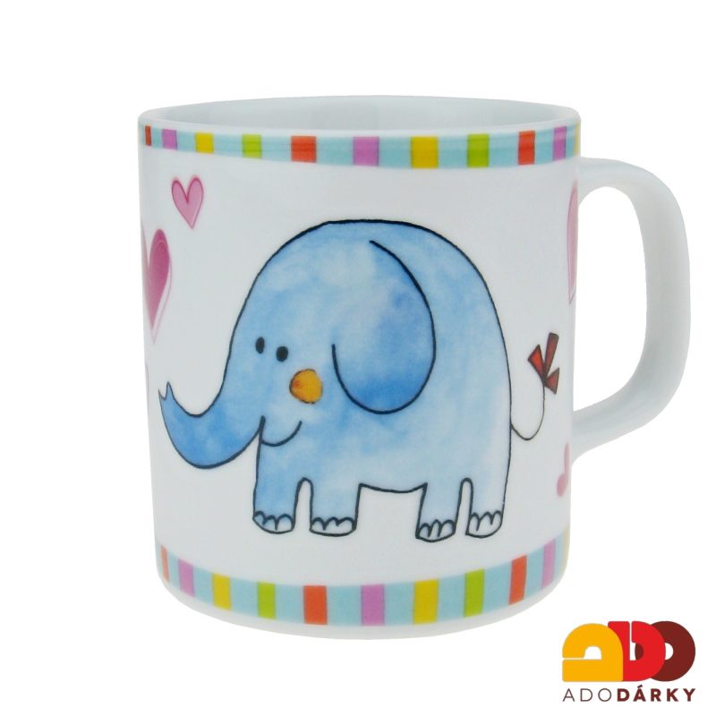 Dětská jídelní sada Sloni