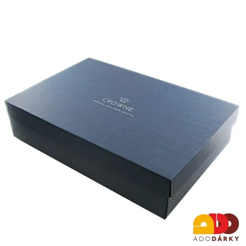 Sklenice na víno Cibulákový dekor 360 ml sada 6 ks