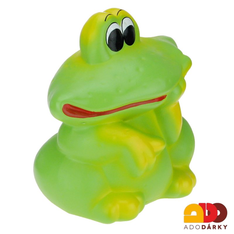 Pokladnička žába sedící 29 cm