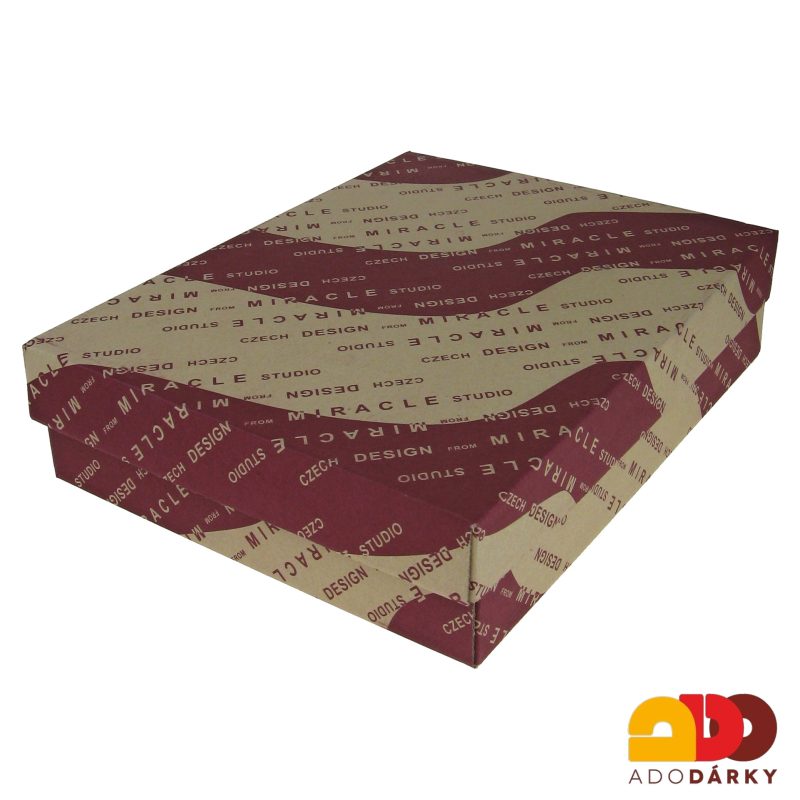 Sada dvou ručně zdobených číší hnědé barvy 250 ml