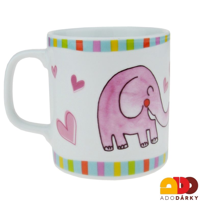 Dětská jídelní sada Sloni