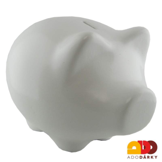 Pokladnička prase MAXI "Popisovatelné" 33 cm