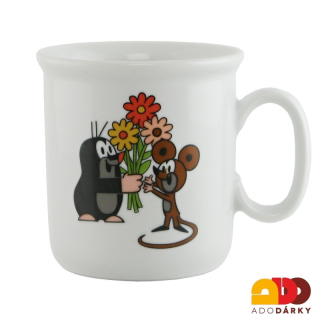 Hrnek Krteček s myškou a kyticí 200 ml