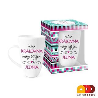 Hrnek "Královna může být jen jedna!" 0,4l
