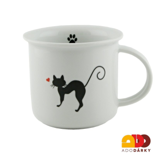Hrnek s protahující se kočkou 250 ml