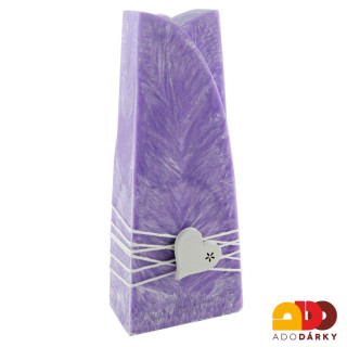 Svíčka Levandule a vanilka 19 cm