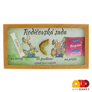 Rozbij sklo - Rodičovská sada 27 x 14 cm