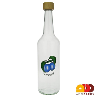 Láhev na slivovici klasická 0,5 l