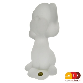 Skleněná figurka "Pes" 16,5 x 9 x 9 cm