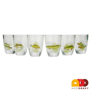 Sada 6 odlivek - Lovné ryby 0,03 l