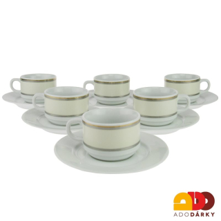 Porcelánová souprava "Moon" 6 ks II.jakost