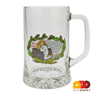 Půllitr "Pivní otčenáš" 0,5l