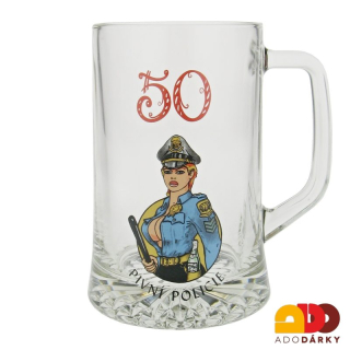 Půllitr "50 Pivní policie"