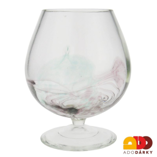 Číše maxi zdobená jemně stříkaná 16 cm