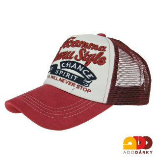 Kšiltovka červená Noble spirit