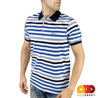 Pánská polokošile krátký rukáv pruhovaná