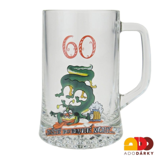 Půllitr "60 Ještě do druhé nohy"