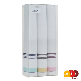 Dámské kapesníky sada 3 ks