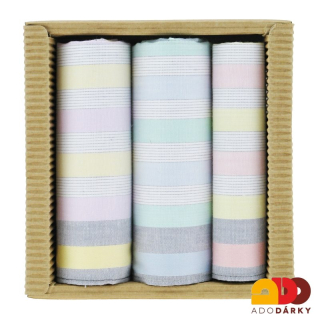 Dámské kapesníky sada 3 ks