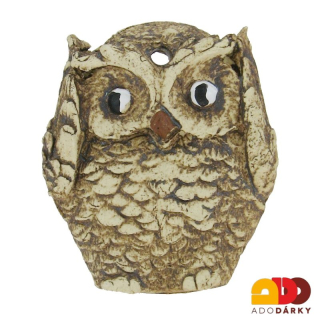 Sovička z keramiky 5,5 cm