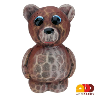 Pokladnička Medvěd hnědý 27,5 cm
