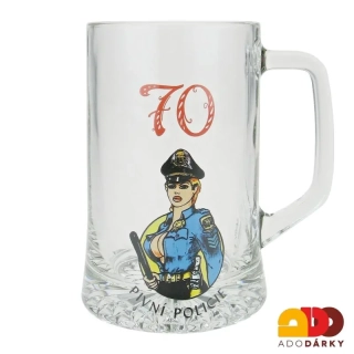 Půllitr "70 Pivní policie"