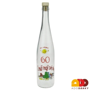 Láhev 60 I muži mají své dny... 0,75 l